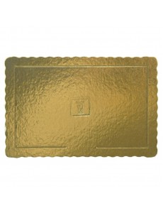 Base Cartão Dourado Retangular 30cmx40cm